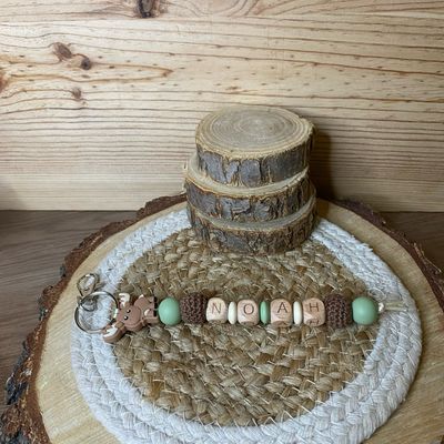 Porte-clés personnalisé modèle « Noah »