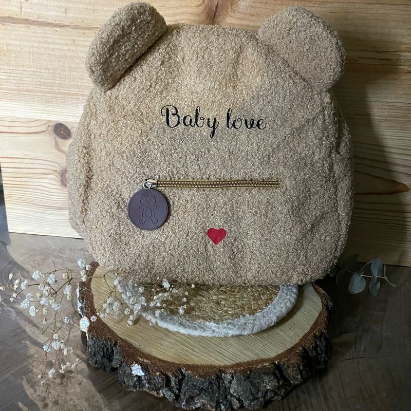 Sac à dos ourson « beige »