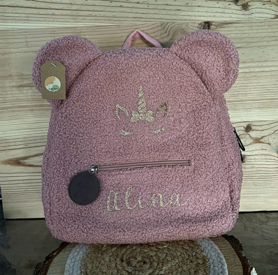 Sac à dos ourson « rose »