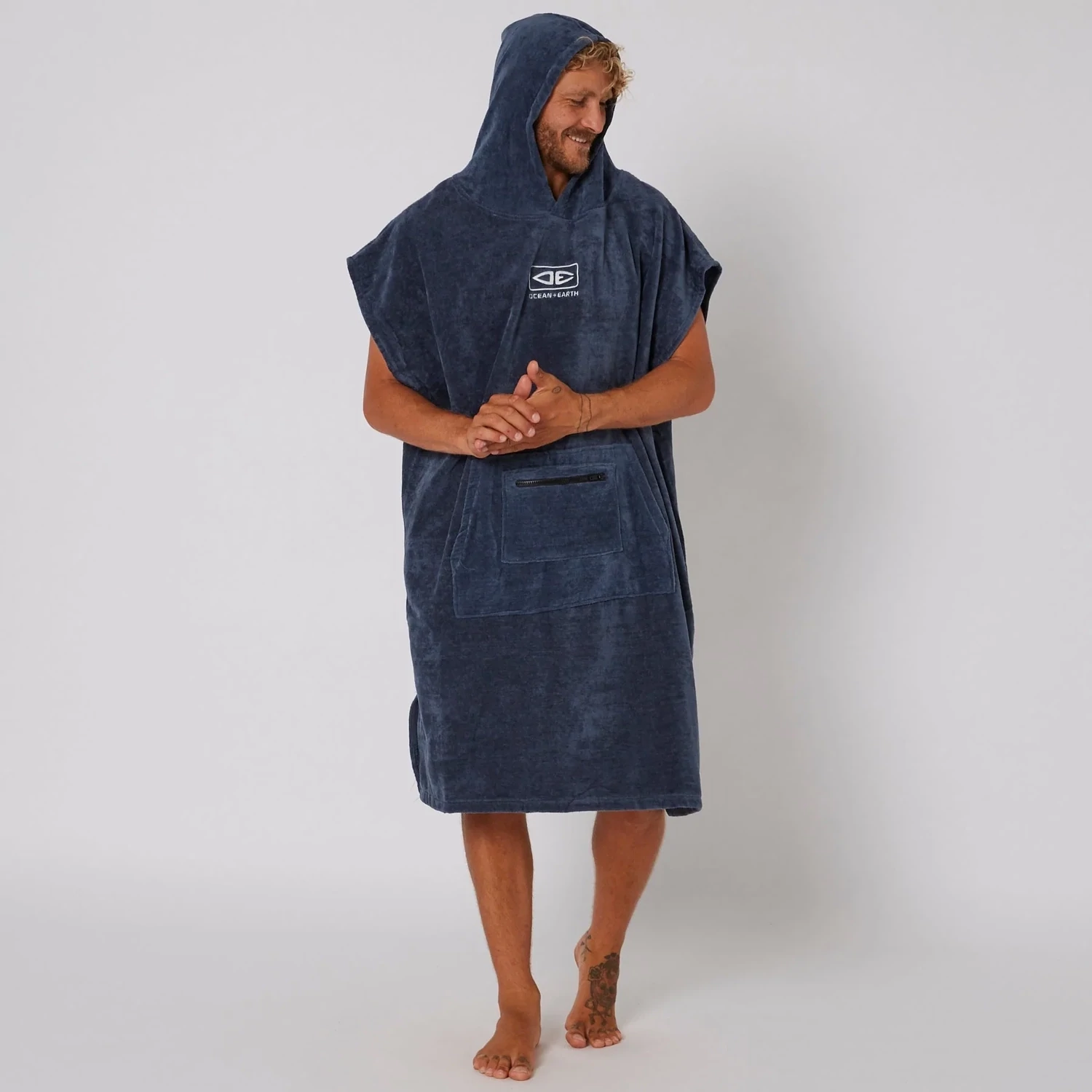 Pončo Rankšluostis Vyrams MENS CORP HOODED NVY