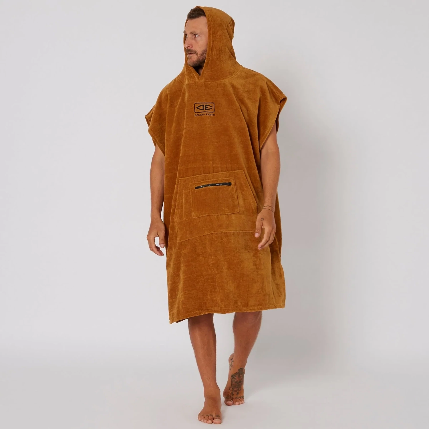 Pončo Rankšluostis Vyrams MENS CORP HOODED BNZ
