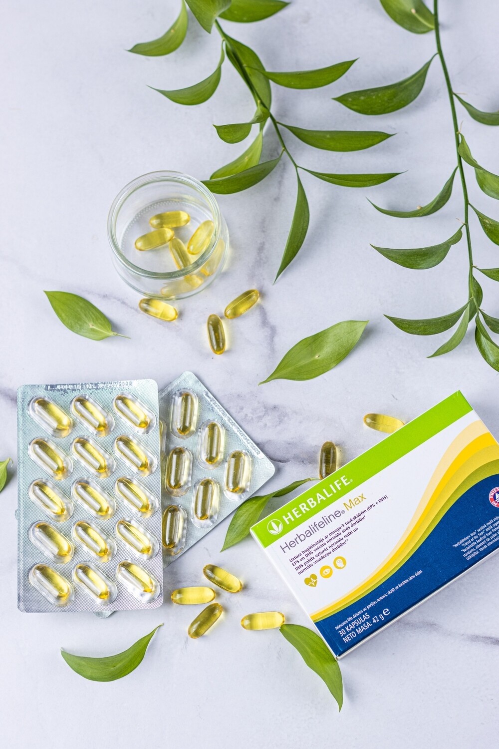 Žuvies Taukai Herbalifeline Max