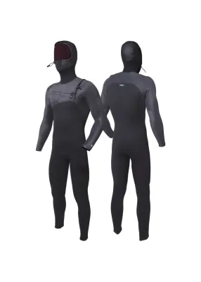 Hidrokostiumas VISSLA High Seas II 4-3 Full Hooded Chest Zip