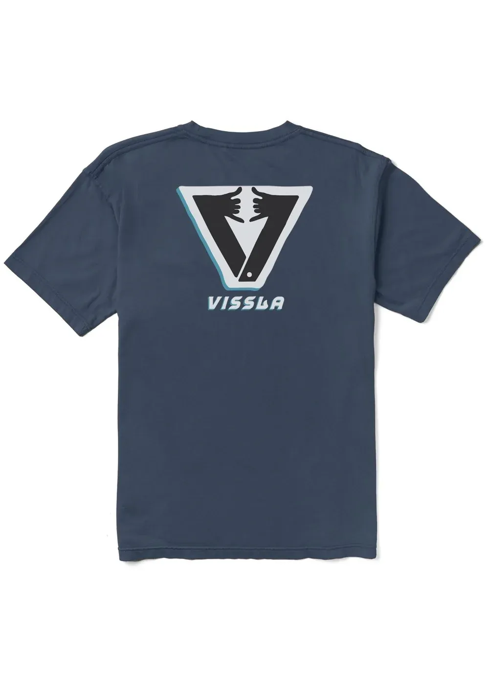 Marškinėliai VISSLA Amigo Shaka Organic PKT Tee