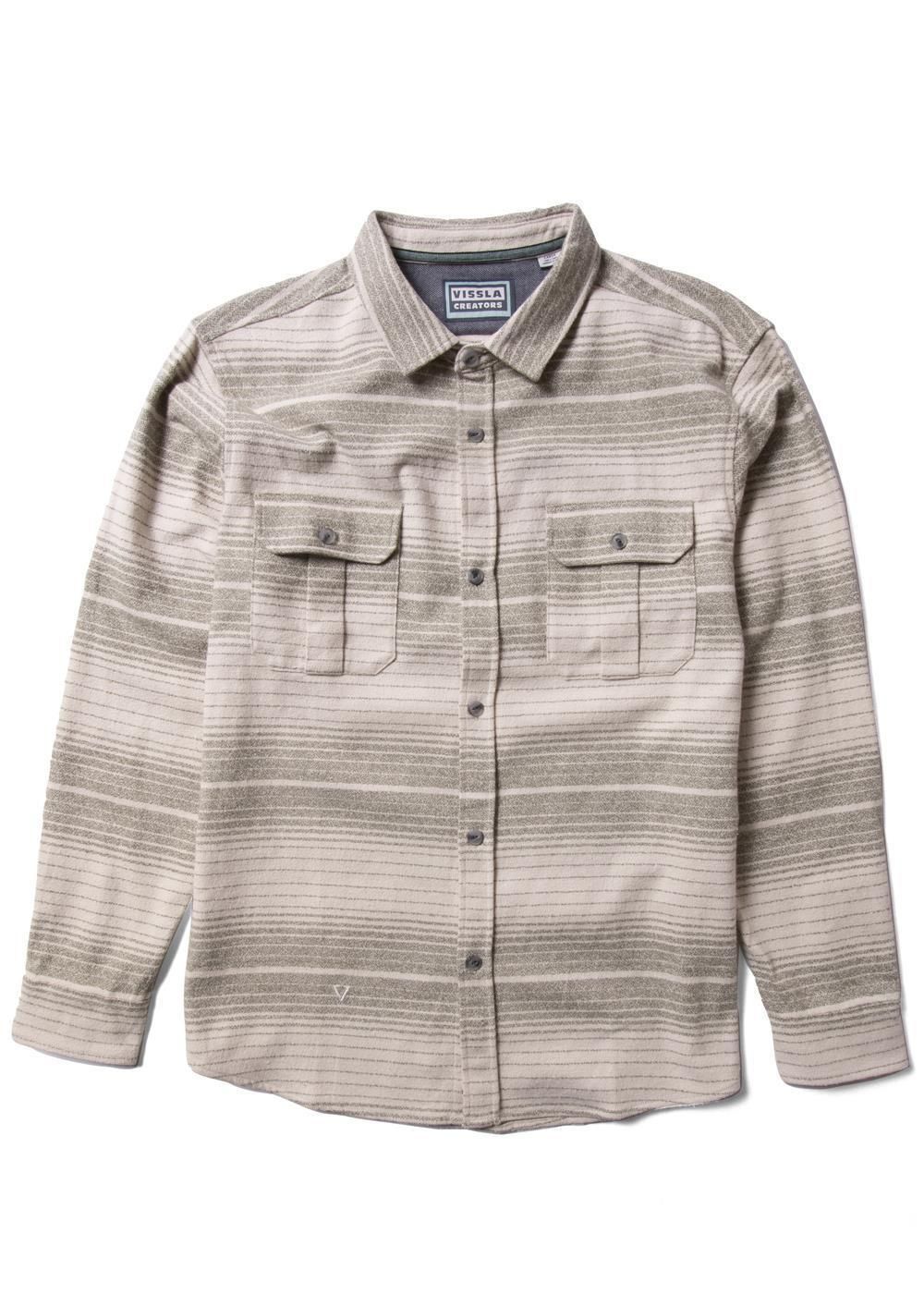 Marškiniai VISSLA Creators Innovators Eco Ls Flannel Dune