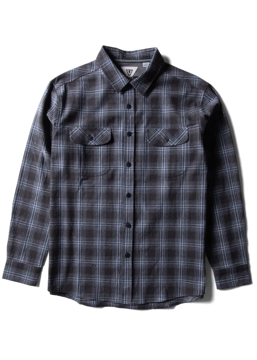 Marškiniai VISSLA Central Coast Eco LS Flannel Phantom
