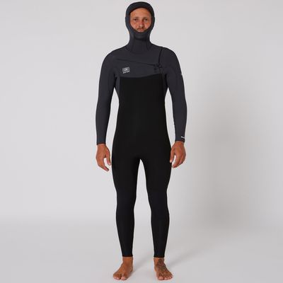Hidrokostiumas O&amp;E Mens Free Flex 5/4 Chest Zip Hooded