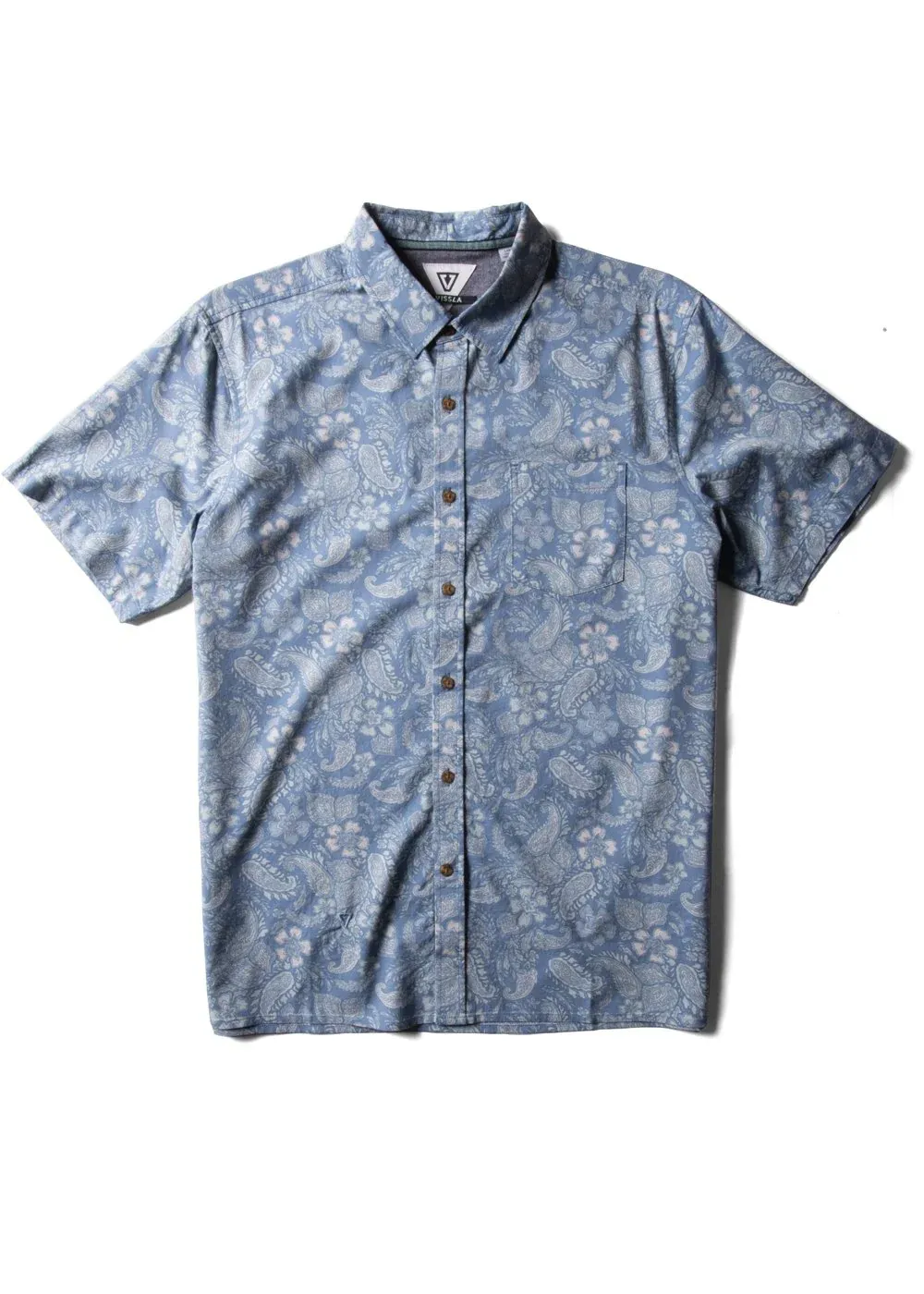 Marškiniai VISSLA  Vagabond Eco SS Shirt Dust