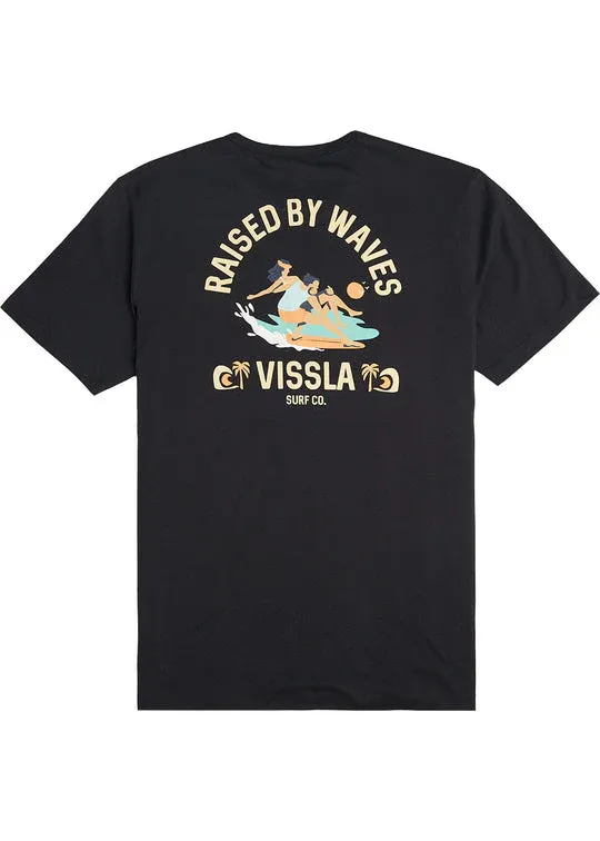 Marškinėliai VISSLA Offshore Pleasures SS Tee Phantom