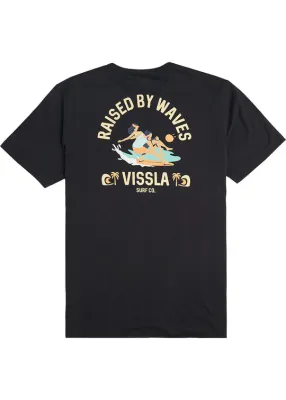 Marškinėliai VISSLA Offshore Pleasures SS Tee Phantom