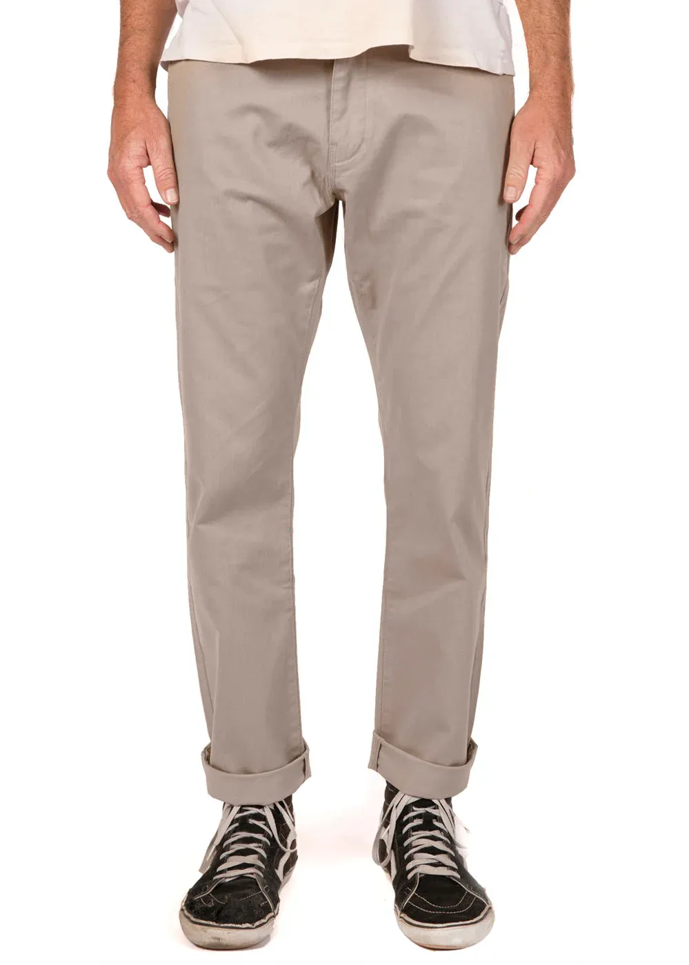 Kelnės VISSLA Creators Port Chino Pant Khaki