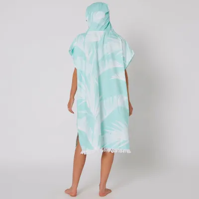 Pončo Rankšluostis Merginoms ZIP FRONT HOODED