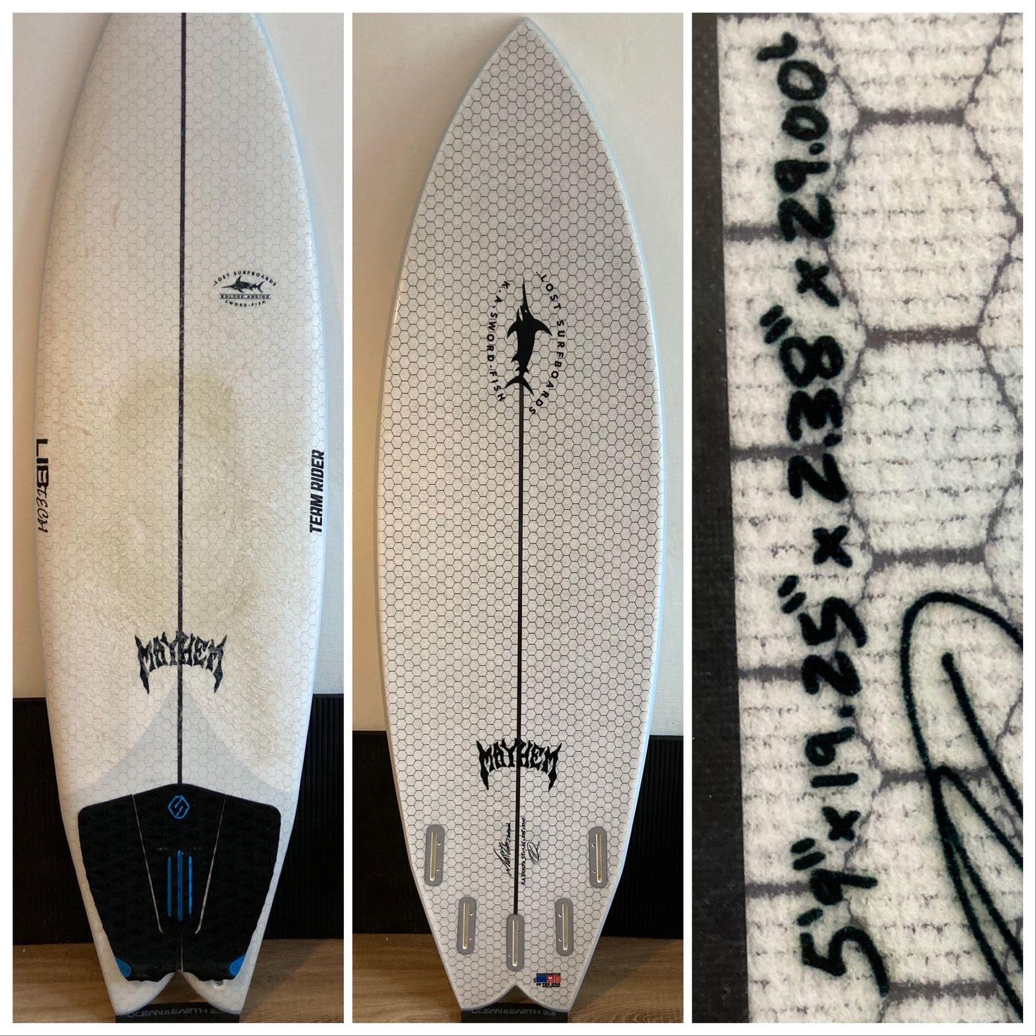 Banglentė LOST K.A. SWORDFISH LIBTECH 5ft9