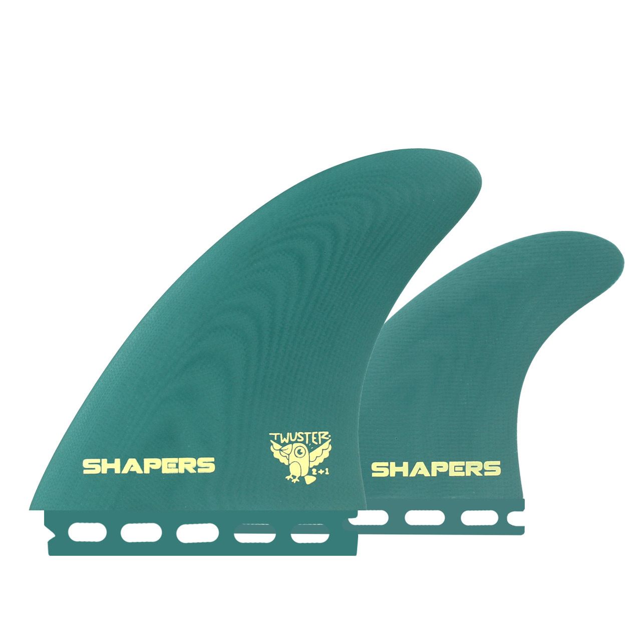 Pelekai SHAPERS Fibre Flex: Quad Rear Fin