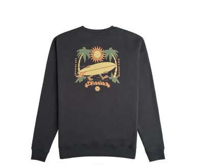 VISSLA Out there crew fleece džemperis su pūkeliu