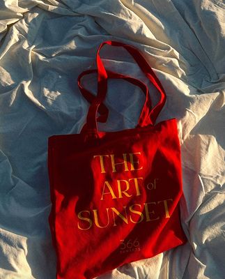 366 SUNSETS tote bag | Pirkinių krepšys