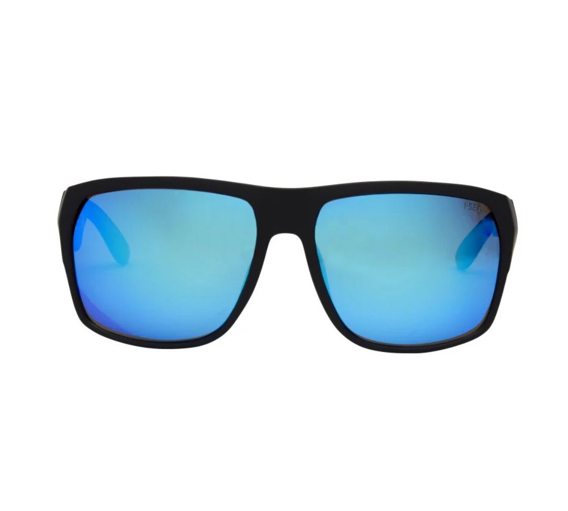 ISea NICK I BLACK / BLUE POLARIZED LENS