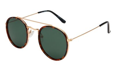 ISea ALL ABOARD MATTE TORT / GREEN POLARIZED LENS