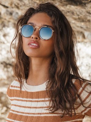 ISea ALL ABOARD MATTE TORT / GREEN POLARIZED LENS