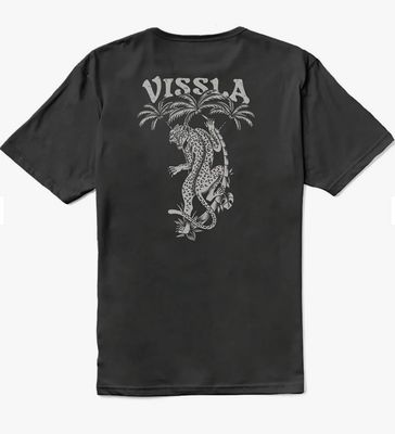 Marškinėliai Vissla Big Cat Organic Tee-PHA