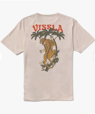 Marškinėliai Vissla Big Cat Organic Tee-BON