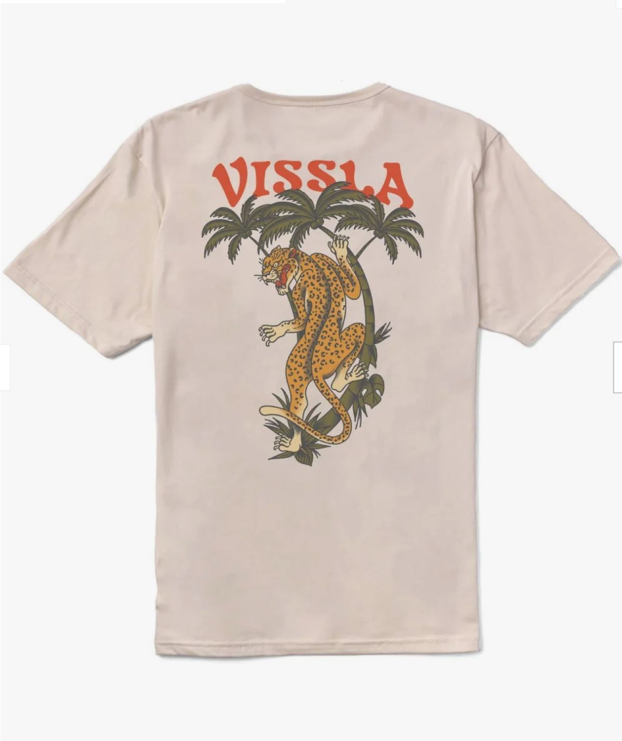 Marškinėliai Vissla Big Cat Organic Tee-BON
