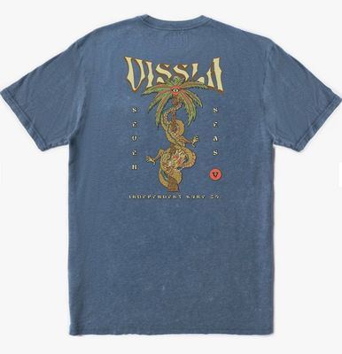 Marškinėliai VISSLA Masters of Stoke Cosmic Wash SS Tee-SEA