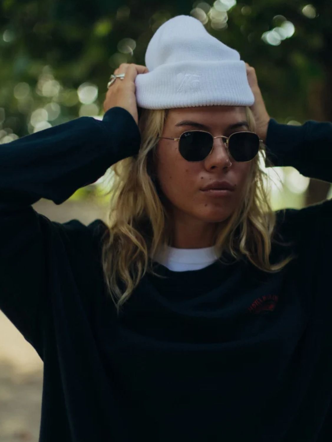 Surf Inc MERINO DOCKER - OFF WHITE
