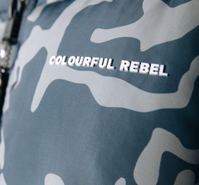 Colourful Rebel Finch Clean Camo Puffer Jacket