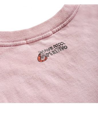 Surfinc WAVE APERITIVO TEE - PINK KUSH