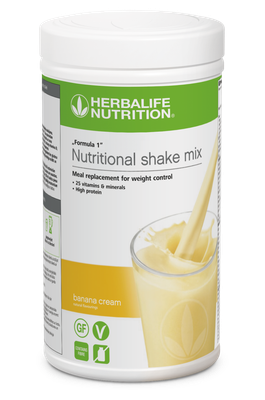 Baltyminis Kokteilis Formula 1  Bananinio kremo skonis