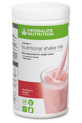 Baltyminis Kokteilis Formula 1  Braškinis malonumas