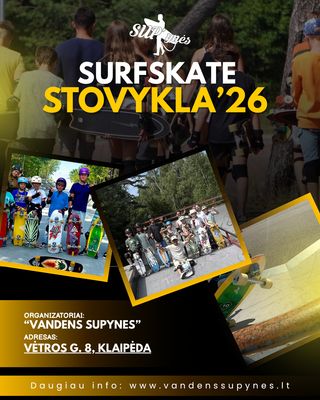 SURFSKATE VASAROS STOVYKLA 2026