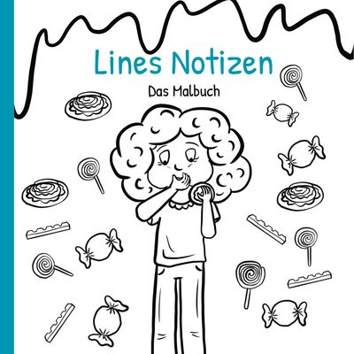 Lines Notizen - Das Malbuch