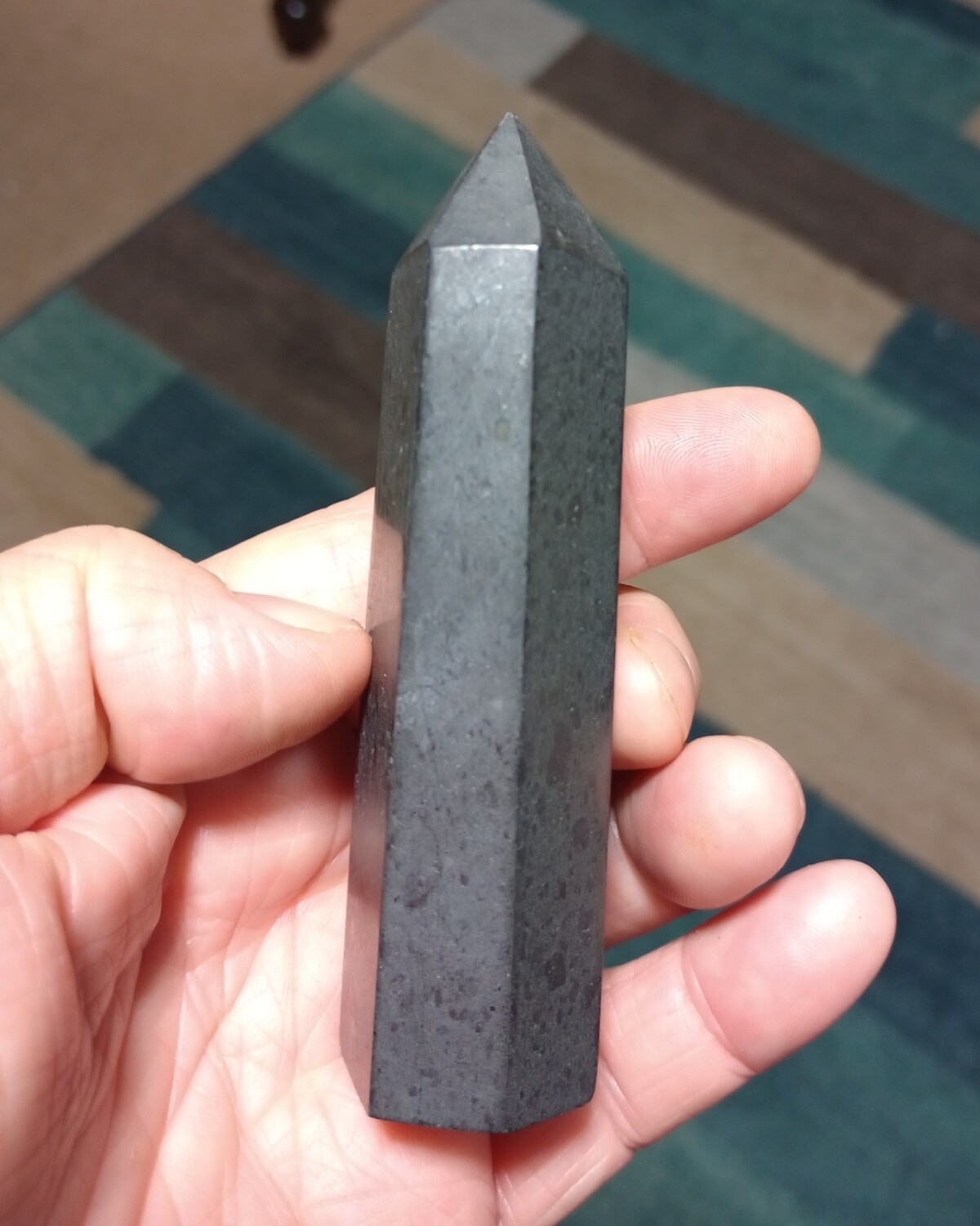 Shungite mini tower, 3.5&quot; tall