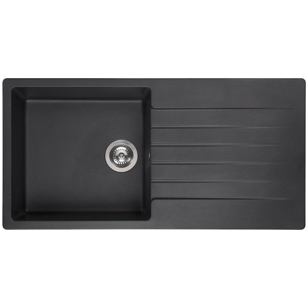 SINGLE GRANITE KITCHEN SINK WITH ARMS (KRONOS-110) - SGS001