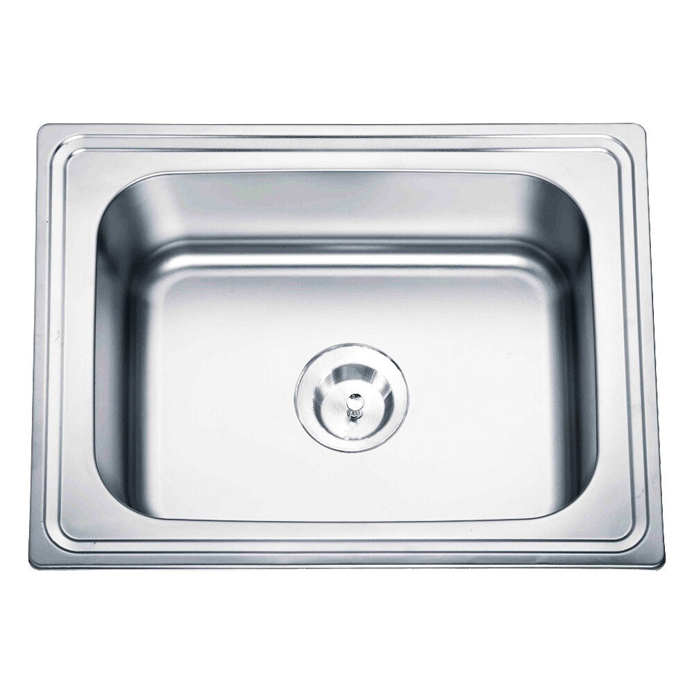 COUNTER TOP SINGLE STAINLESS SINK - CTS001