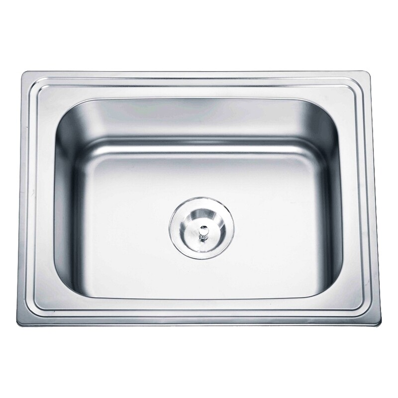 COUNTER TOP SINGLE STAINLESS SINK - CTS001