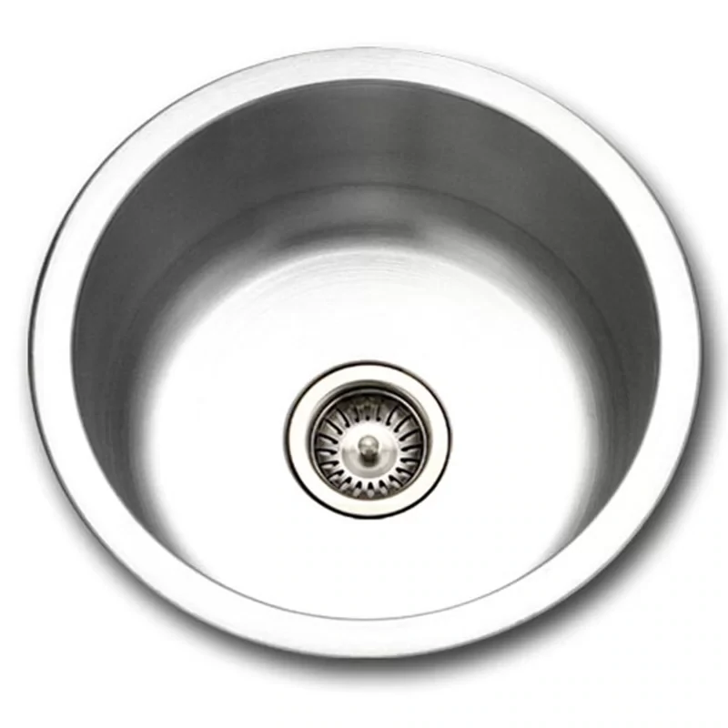 STAINLESS STEEL UNDERMOUNT SINK ROUND 38cm - SSUSR38