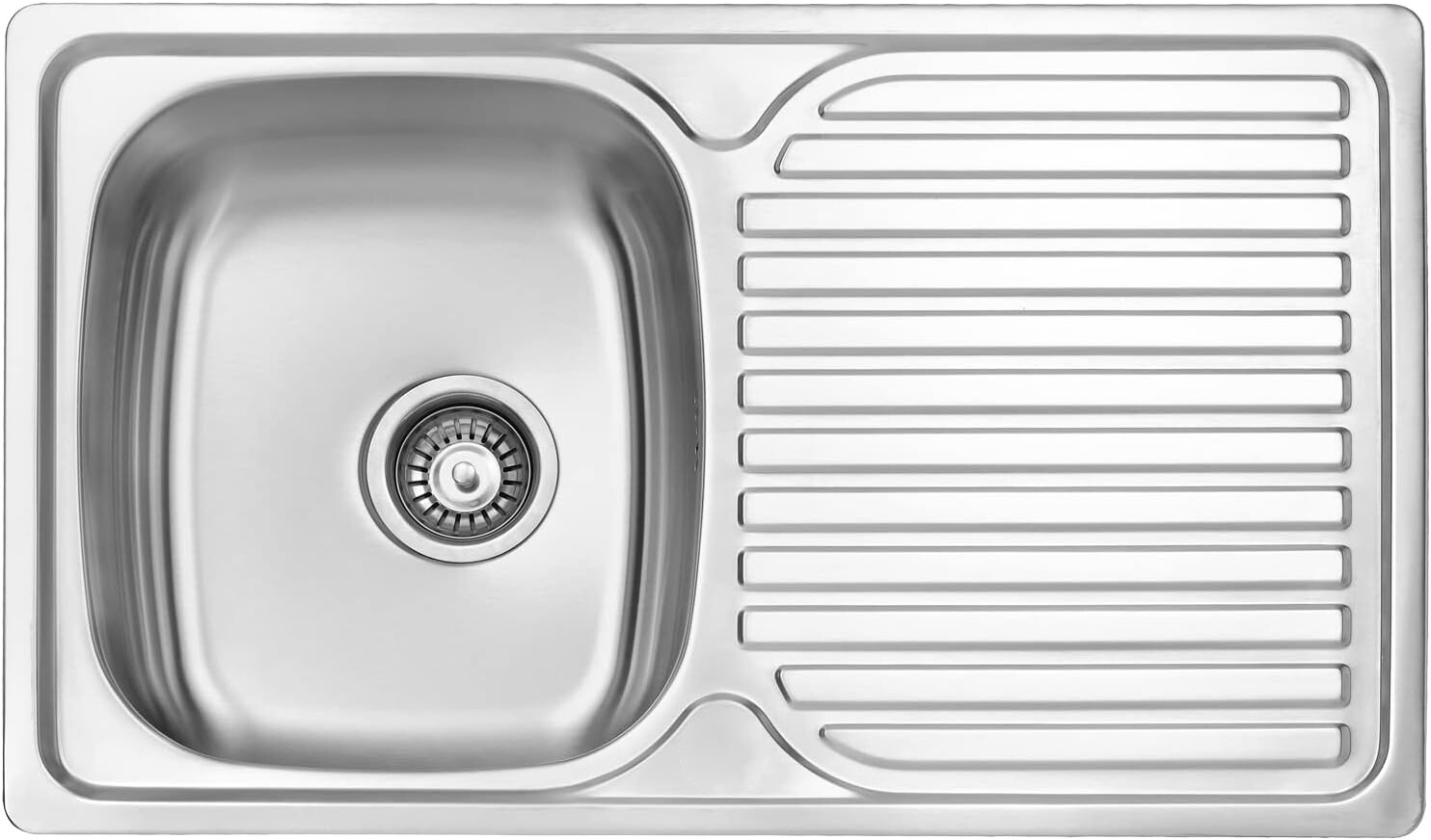 SINGLE STAINLESS STEEL SINK WITH ARM - STSWA01