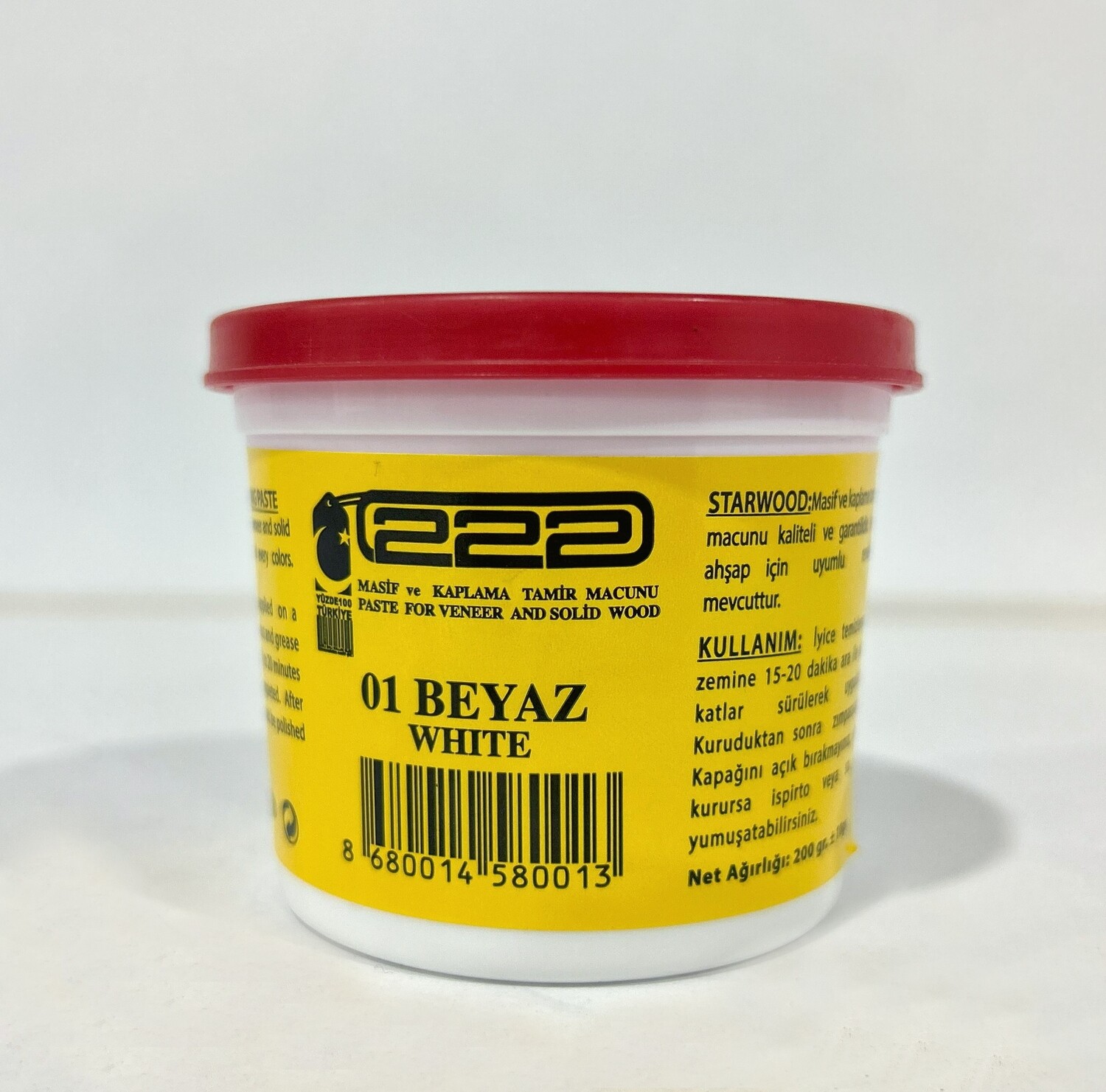 222 WHITE PASTE MACUN - PW22201