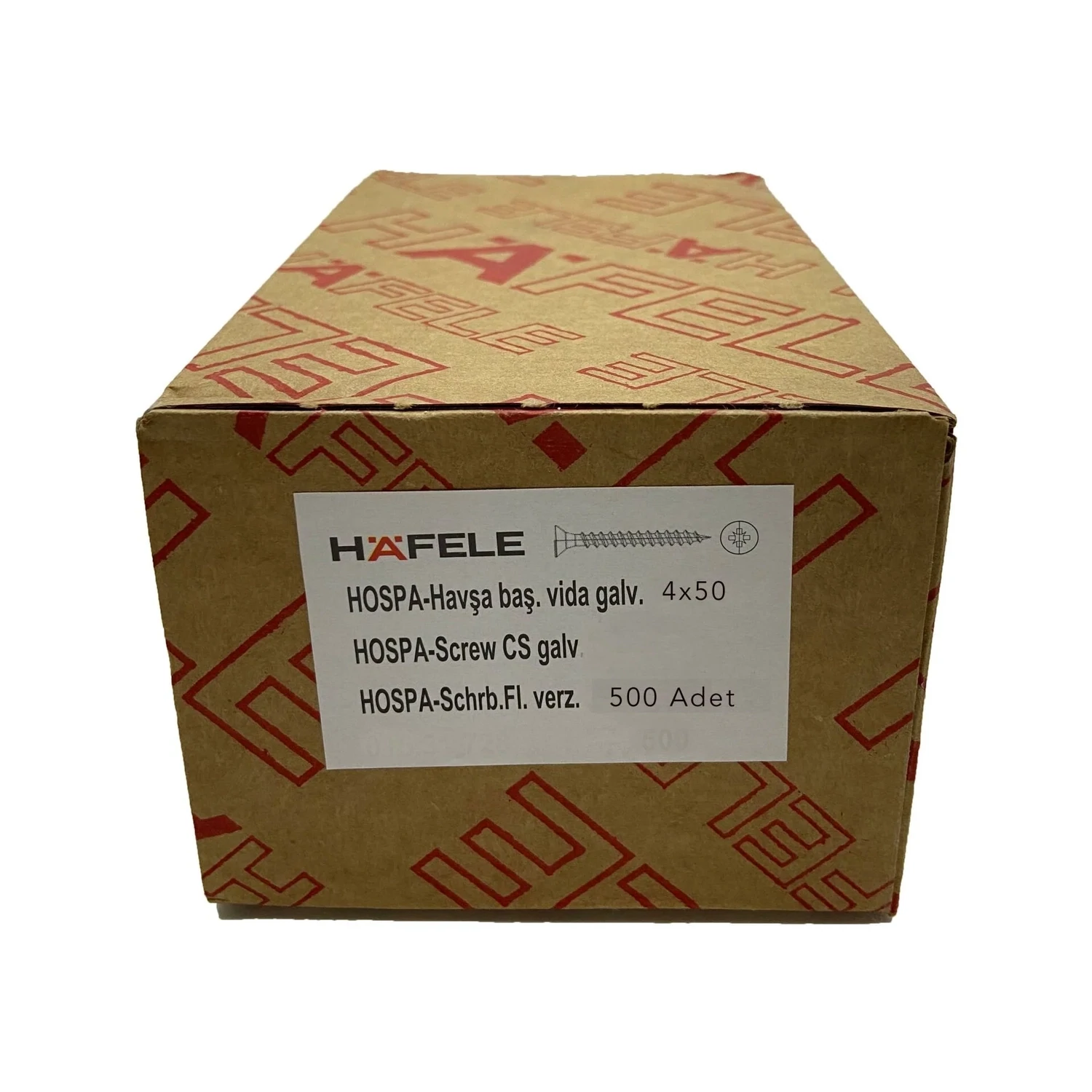 HAFELE 4X50 SCREW - H4050