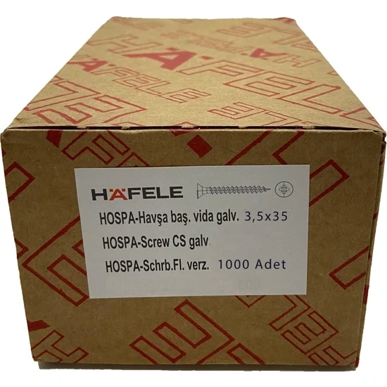HAFELE 3.5X35 SCREW - H3535