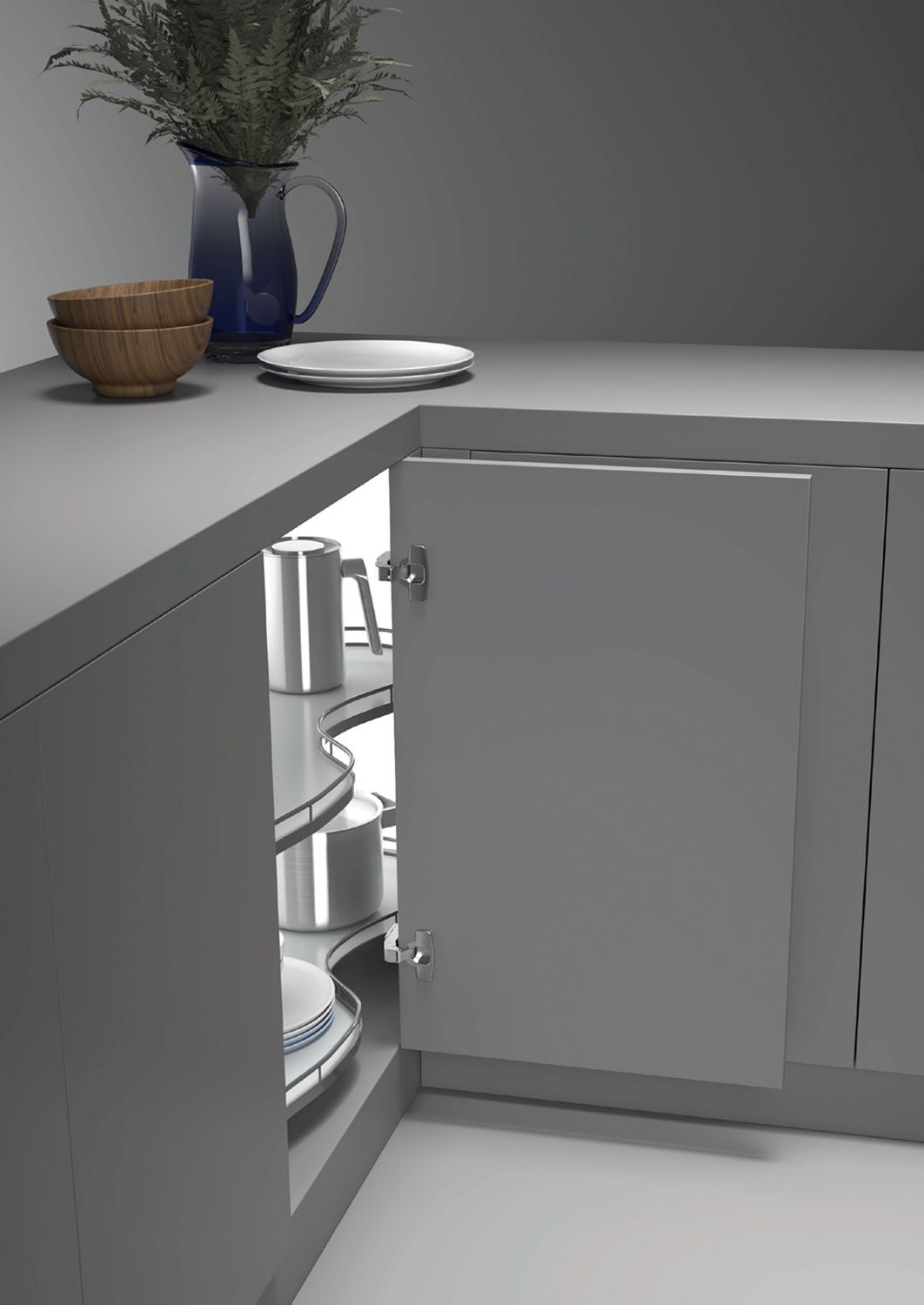 UNIHOPPER CORNER HINGES