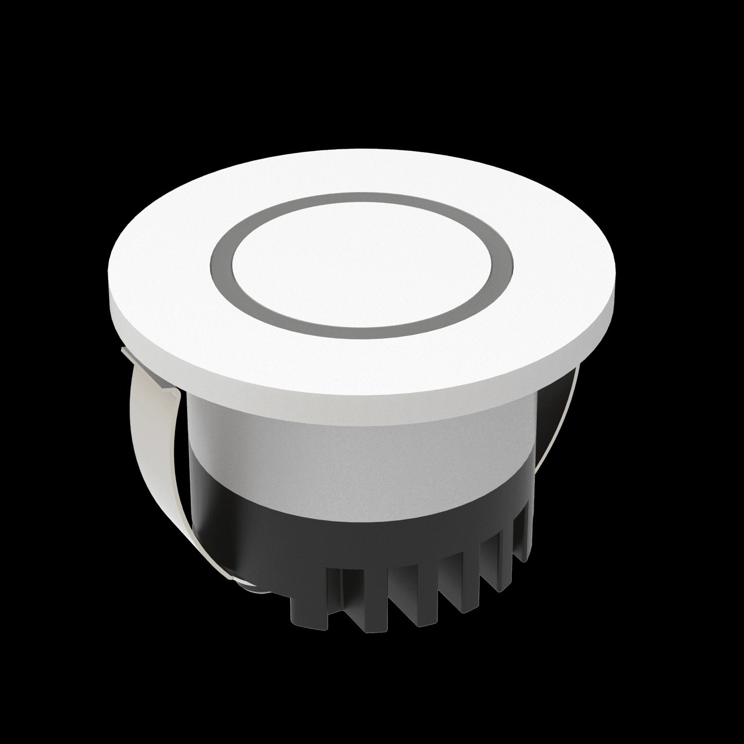 ROUND LED DOWNLIGHT FS05 WHITE 2W 3000K