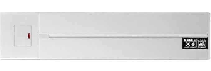 F-SERIES 40CM CONCEALED POWER TRACK WITHOUT SWITCH WHITE