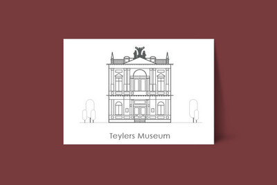 Ansichtkaart Teylers Museum Haarlem