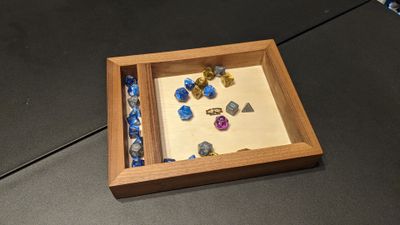 Walnut Dice Tray