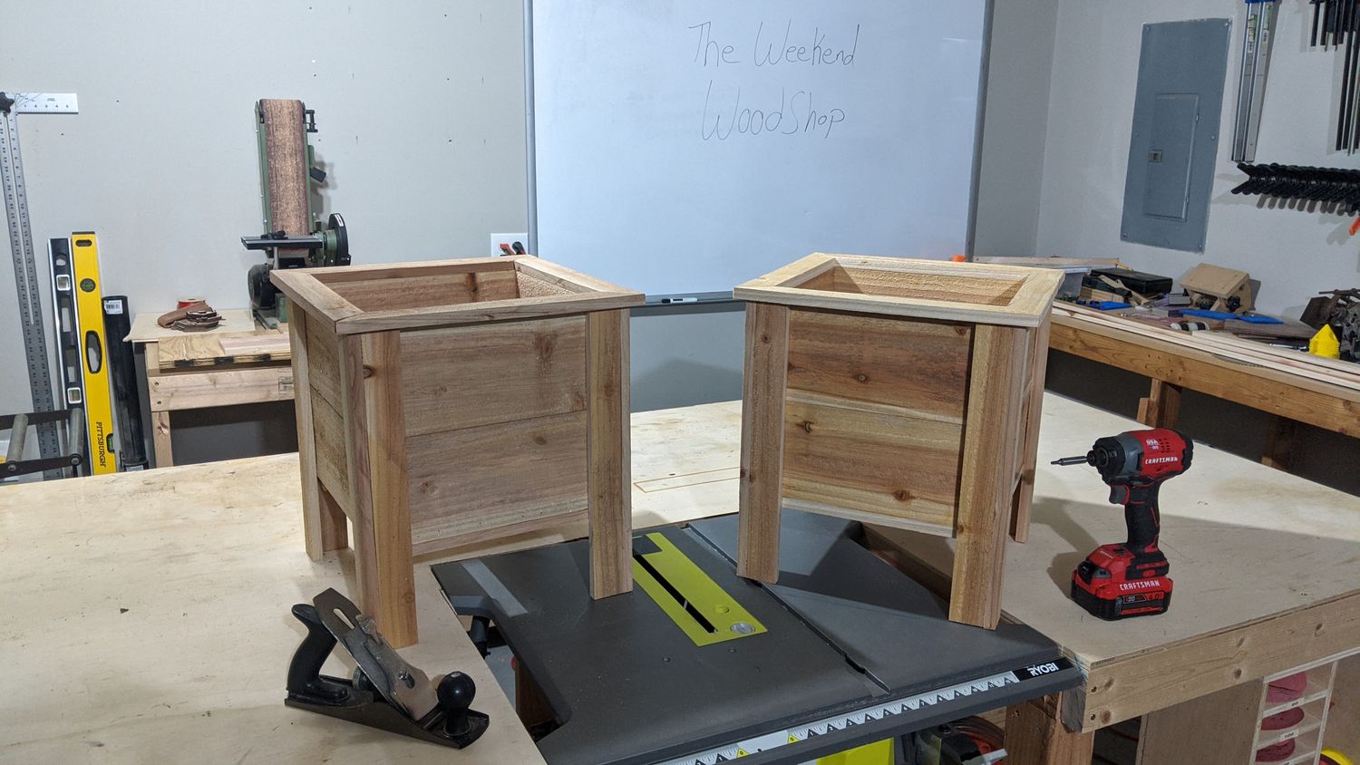 Cedar Planter Boxes