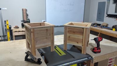 Cedar Planter Boxes